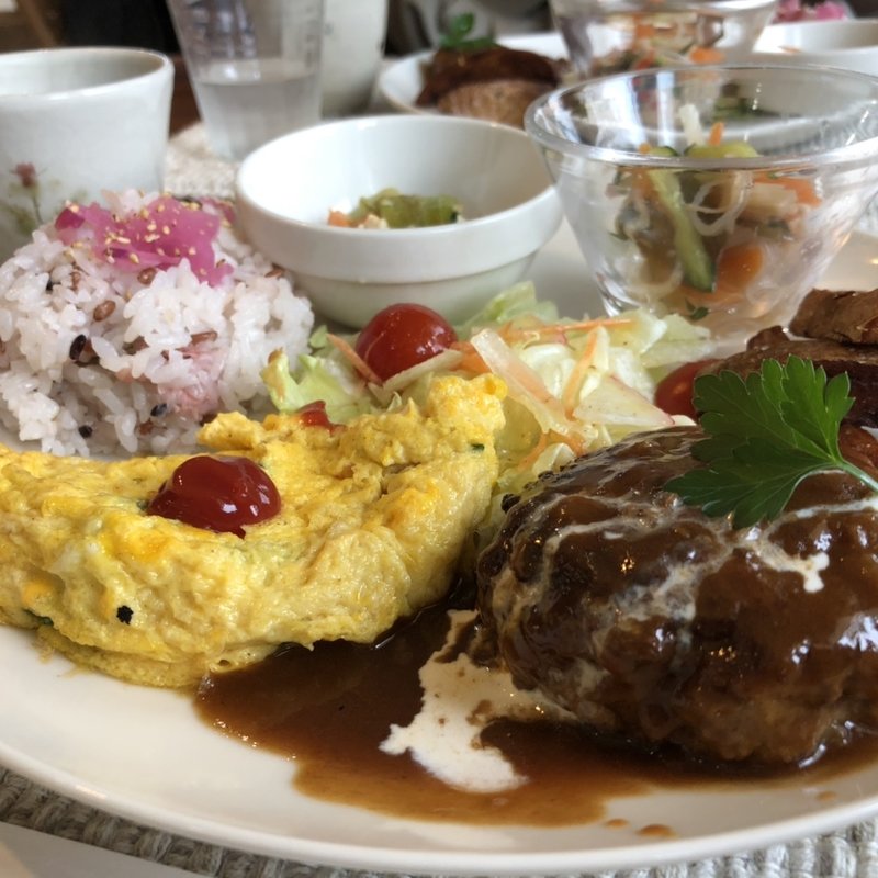 ワンプレートランチ(ナチュラルカフェfu-ka （風香）)