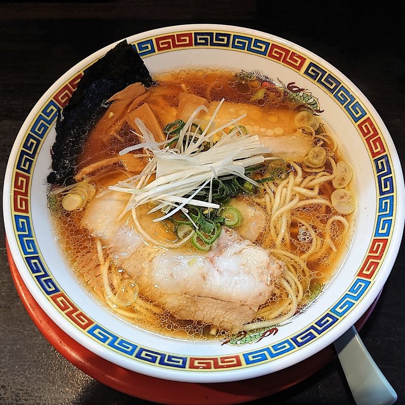 鶏醤油中華そば(武田中華そば)