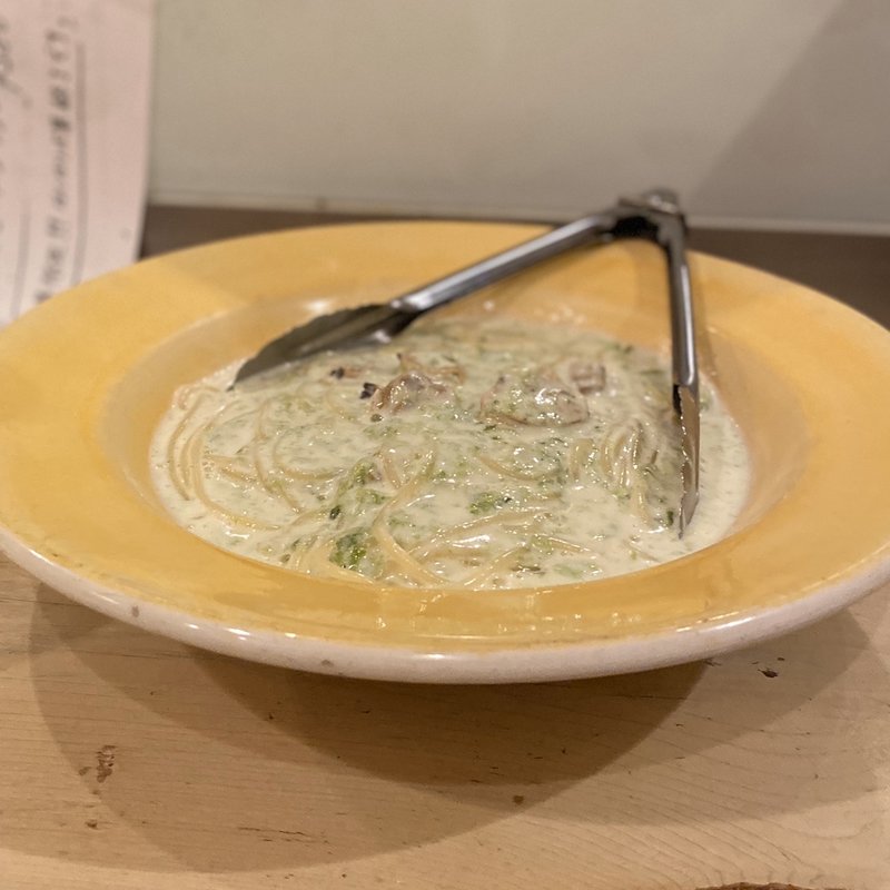 あおさとアサリのクリームパスタ(エスト ニシヤマ （EST NISHIYAMA）)