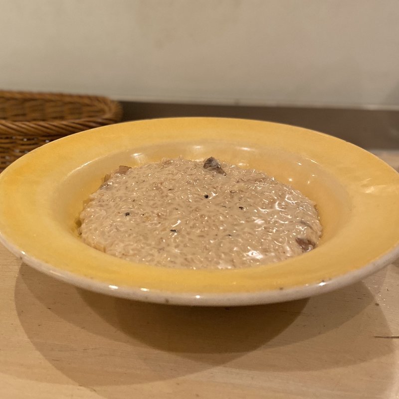 ポルチーニのクリームリゾット(エスト ニシヤマ （EST NISHIYAMA）)