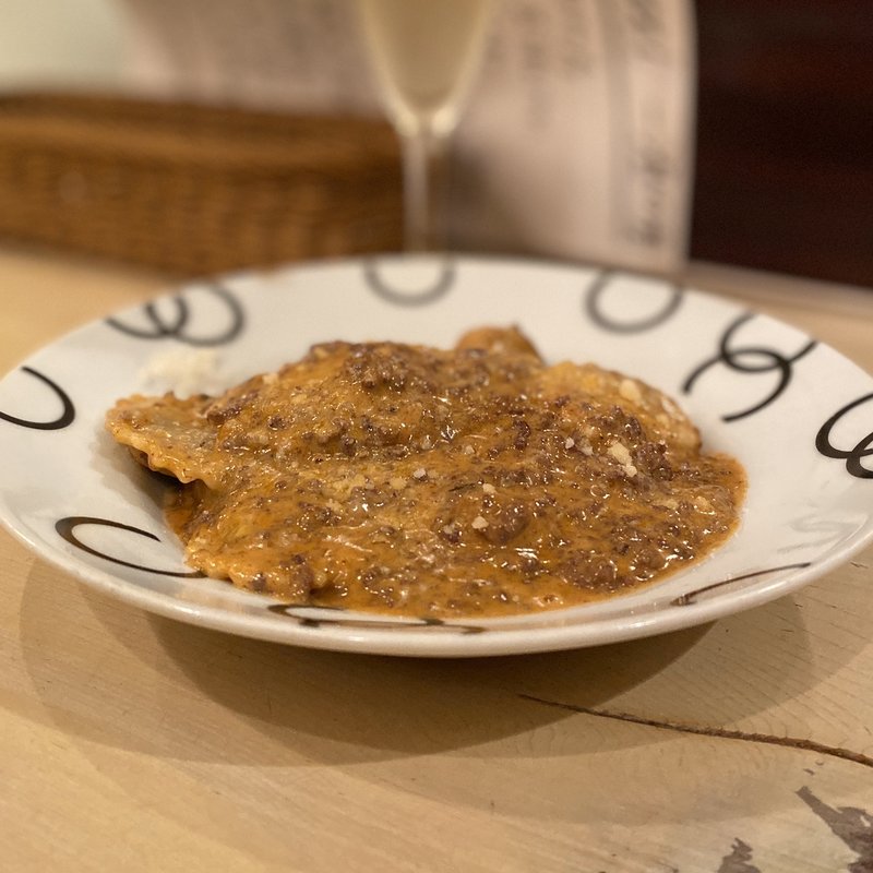 ソーセージ入りラビオリ(エスト ニシヤマ （EST NISHIYAMA）)