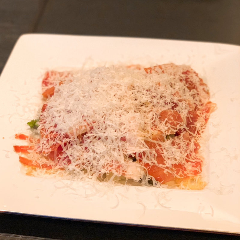 パルマプロシェットのカービングサービス サラダ仕立て(スカイラウンジ リーガトップ （RIHGA TOP）)