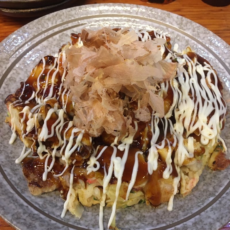 お好み焼き(ミックス玉)(博多一口餃子 アッカン)