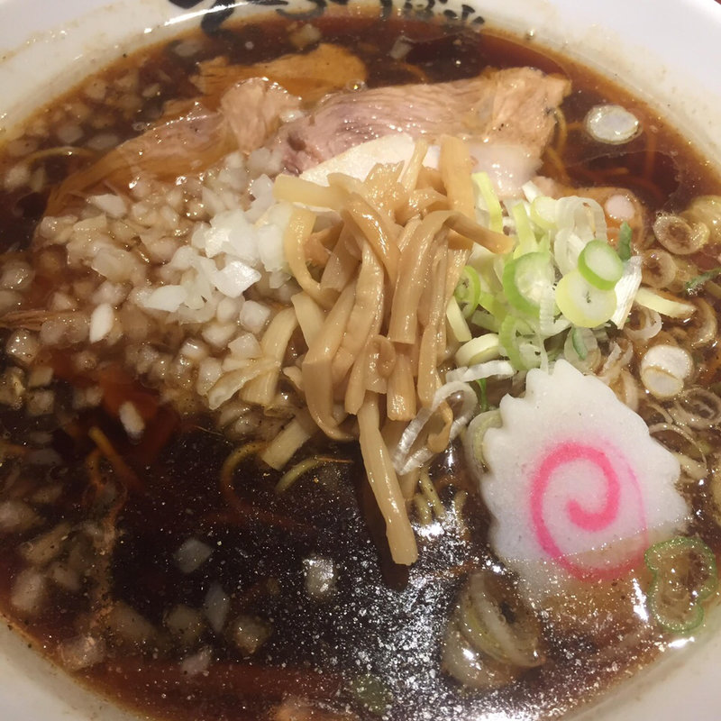 あっさり中華そば(からみそラーメンふくろう食堂エスカ店)