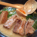 白湯らーめん
