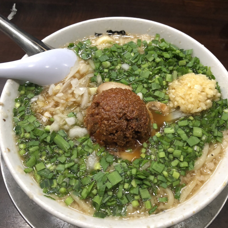 ニラ肉味噌ラーメン(らーめん 潤 蒲田店 （らーめん じゅん）)