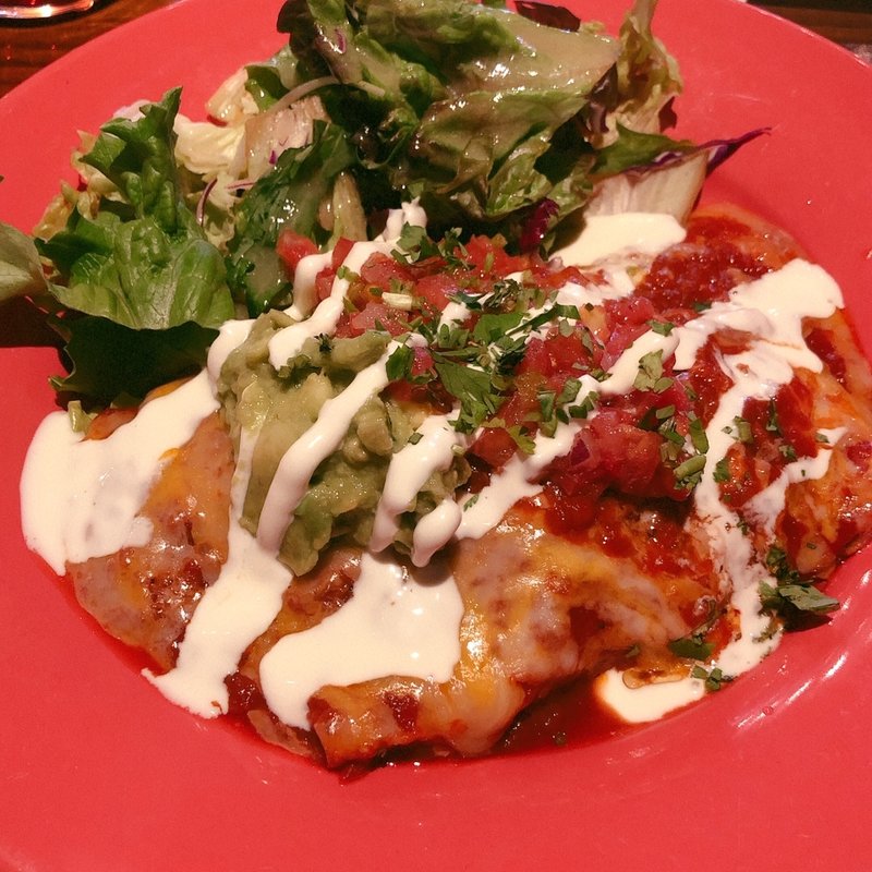 チキンのエンチラーダ(el caliente -modern mexicano- （エル　カリエンテ）)