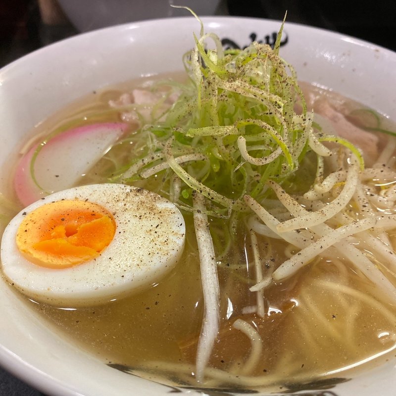 昔懐かしの塩ラーメン(麺屋 丈六)