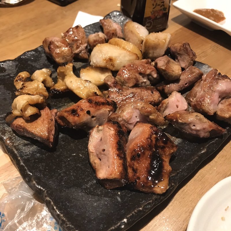 串盛り(焼肉ホルモン木々家 五反田高架下店)