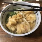 とり天ちくわ天うどん(おにやんま )