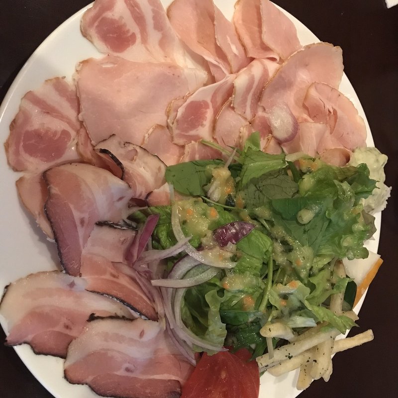 生ハムランチ(バールデルポポロ 赤坂すずふり本店)