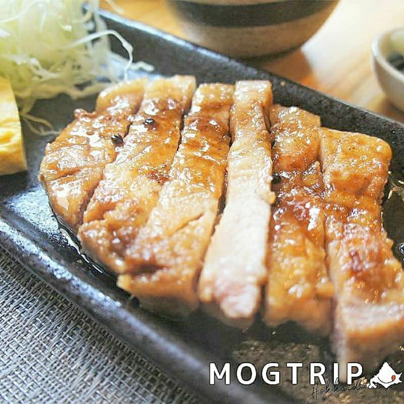 米愛豚のトンテキご膳 ～有馬山椒仕立て～(米愛豚とおばんざい みかみ)