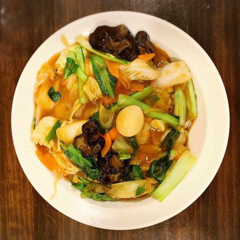 アンカケヤキソバ(中華料理 幸楽)