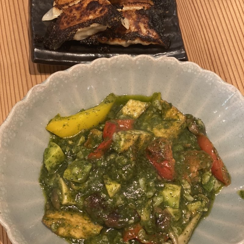 グリーン麻婆豆腐(麻婆専門永友)