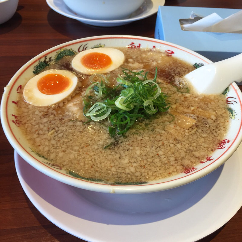 特製醤油味玉ラーメン➕焼きめしセット(魁力屋 多摩ニュータウン通り店)