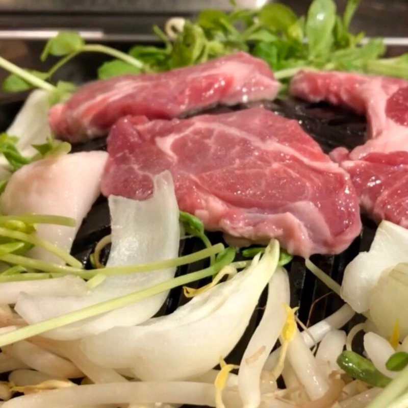 生ラムジンギスカンセット(ジンギスカンいしい )