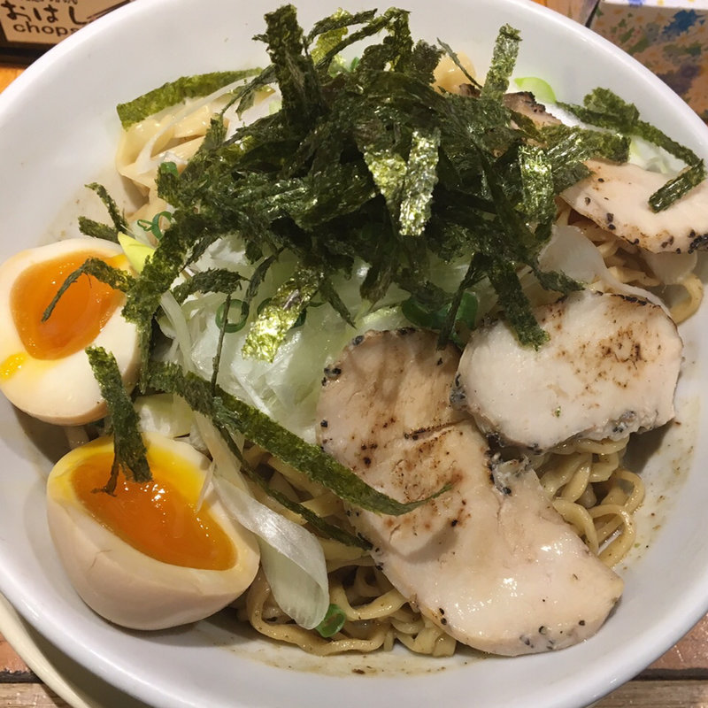 味玉汁無し(千極煮干 （センゴクニボシ）)