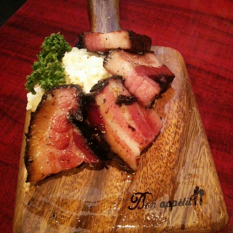 農家の厚切りベーコン(ゆかり 横浜スカイビル店)