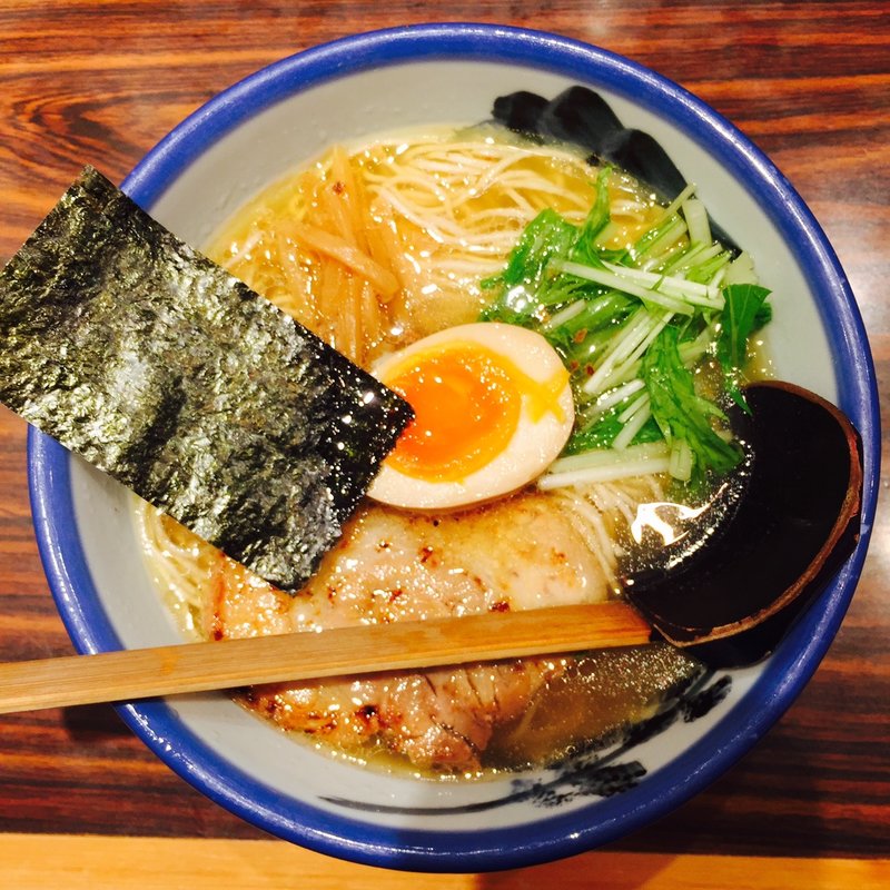 柚子塩らーめん(AFURI 原宿)