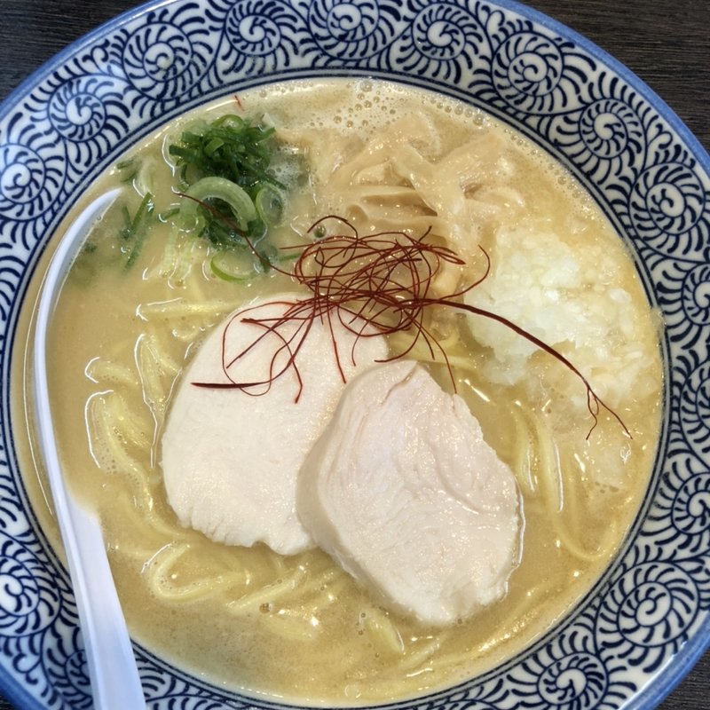 鶏白湯ラーメン(麺匠なべすけ)