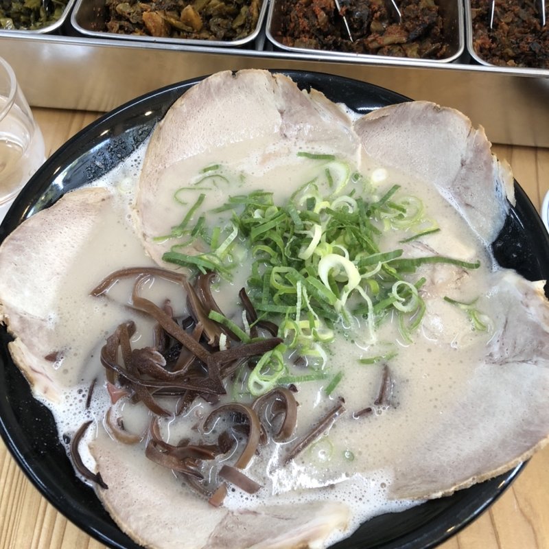 超肉盛ラーメン(博多元気一番)