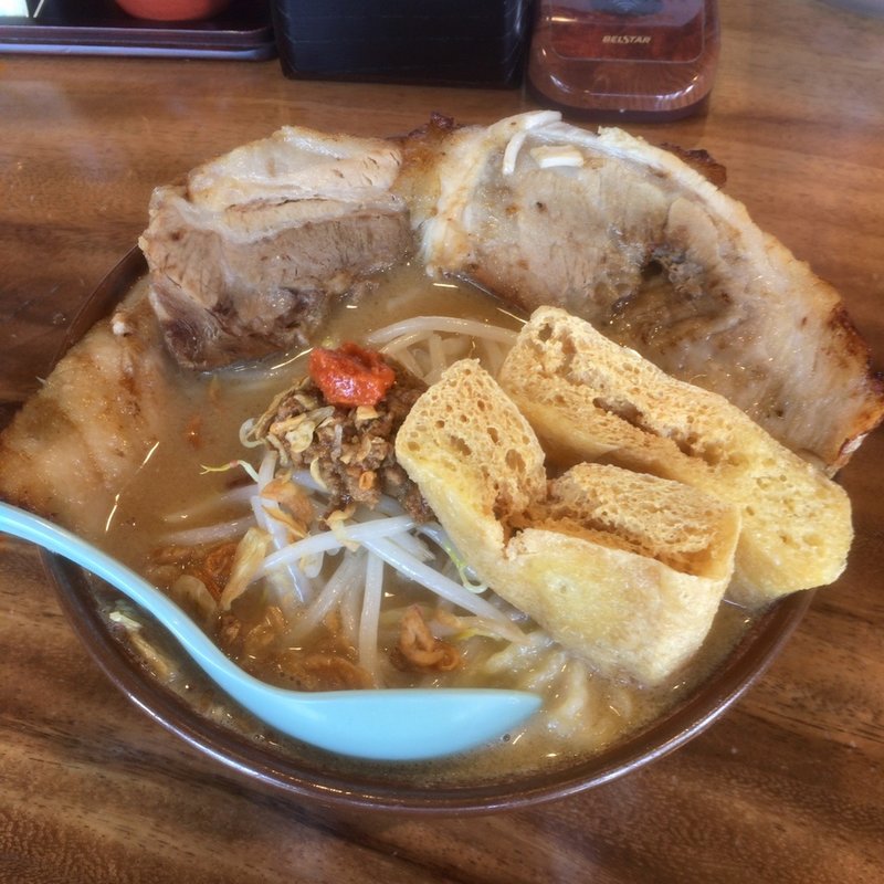 新潟味噌炙りチャーシュー麺(麺場 田所商店 浜松店 )