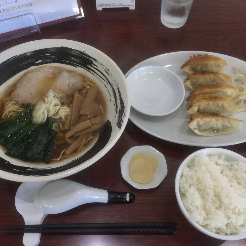 ご飯セットしょうゆラーメン(初代しげ)