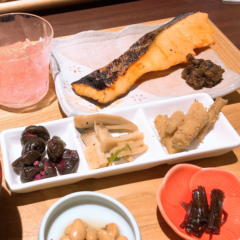 鮭西京漬膳(竈炊き立てごはん 土井 本店 （かまどたきたてごはん どい ）)