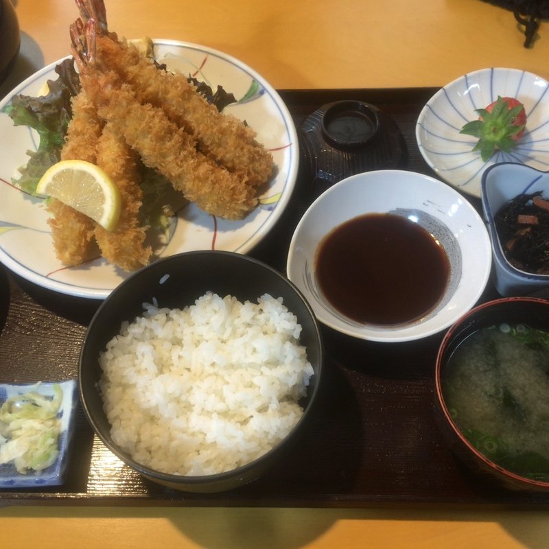 エビフライ定食(大松 )