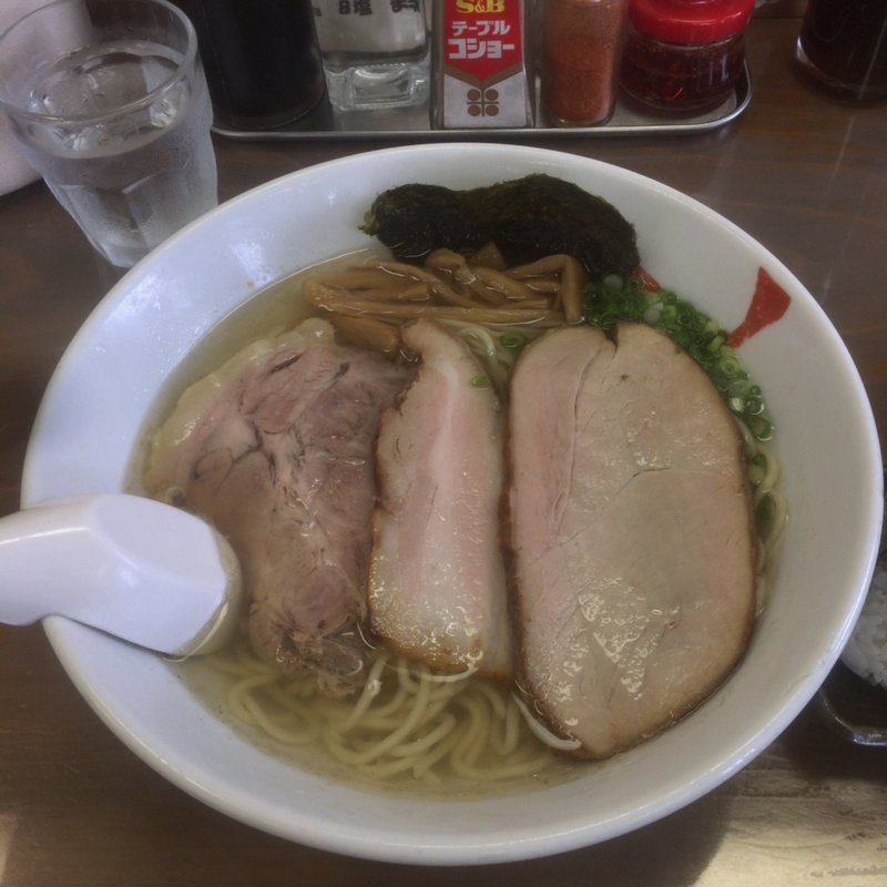 限定塩チャーシューメン(天日地鶏 )