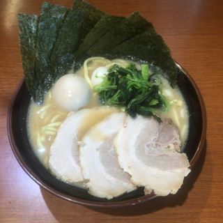 豚骨醤油並盛MAX(横浜家系ラーメン　力丸家)