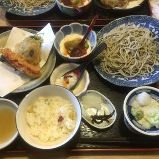 季節の十割ランチ(そば処 戸隠 (そばどころ とがくし))