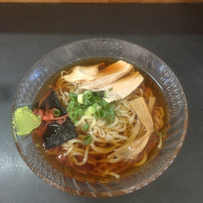 冷やしラーメン(森下そば店 )
