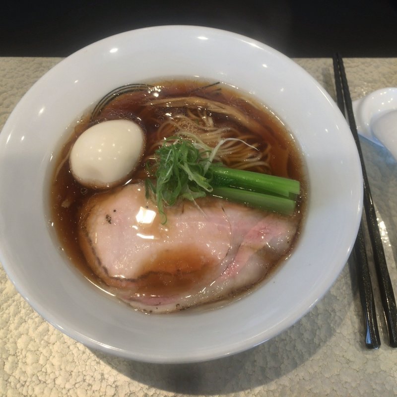 味玉地鶏中華そば(麺屋さすけ本店)