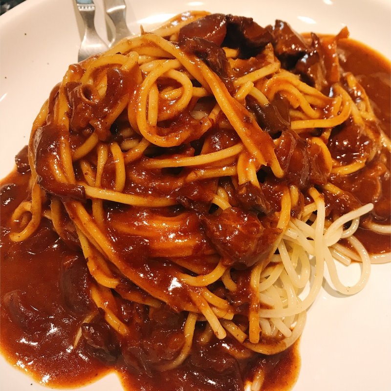 スパゲッティカレー(ちかごろのカレー屋さん KANAE)