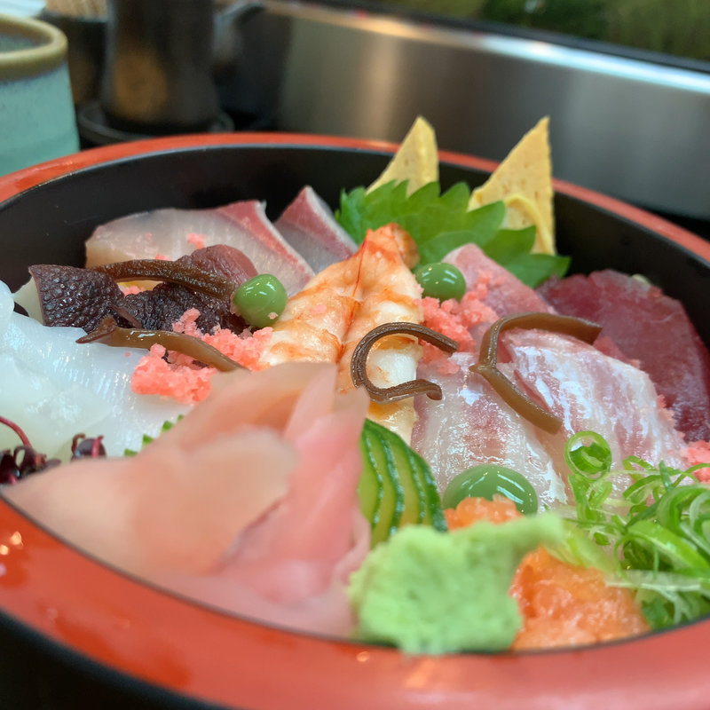海鮮ちらし定食(すし処 高松)