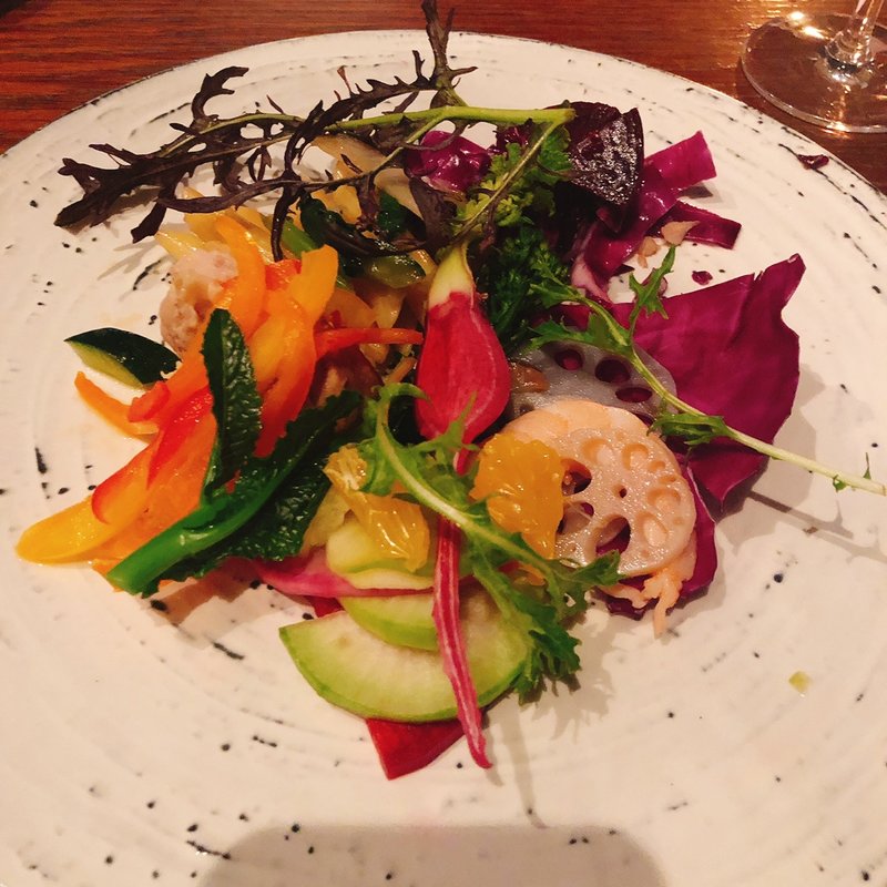 5種類のデリサラダ(スラッシュカフェ)