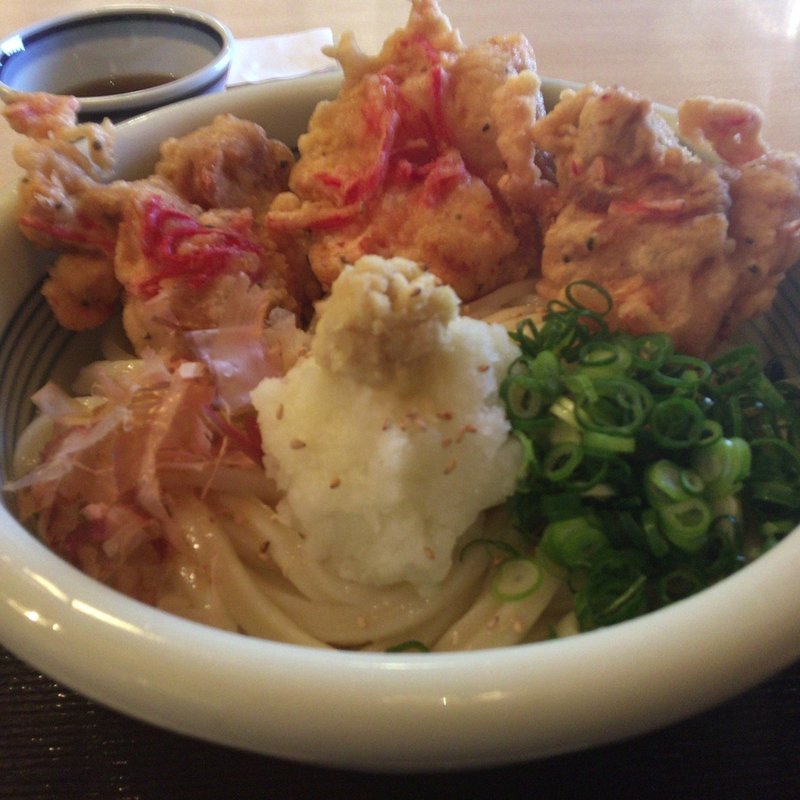 とり天ぶっかけ(つきろう )