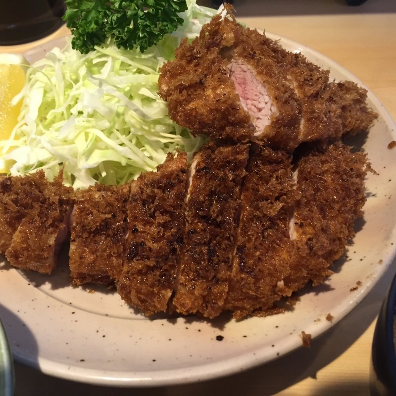 ロースかつ定食(とんかつ 丸一)