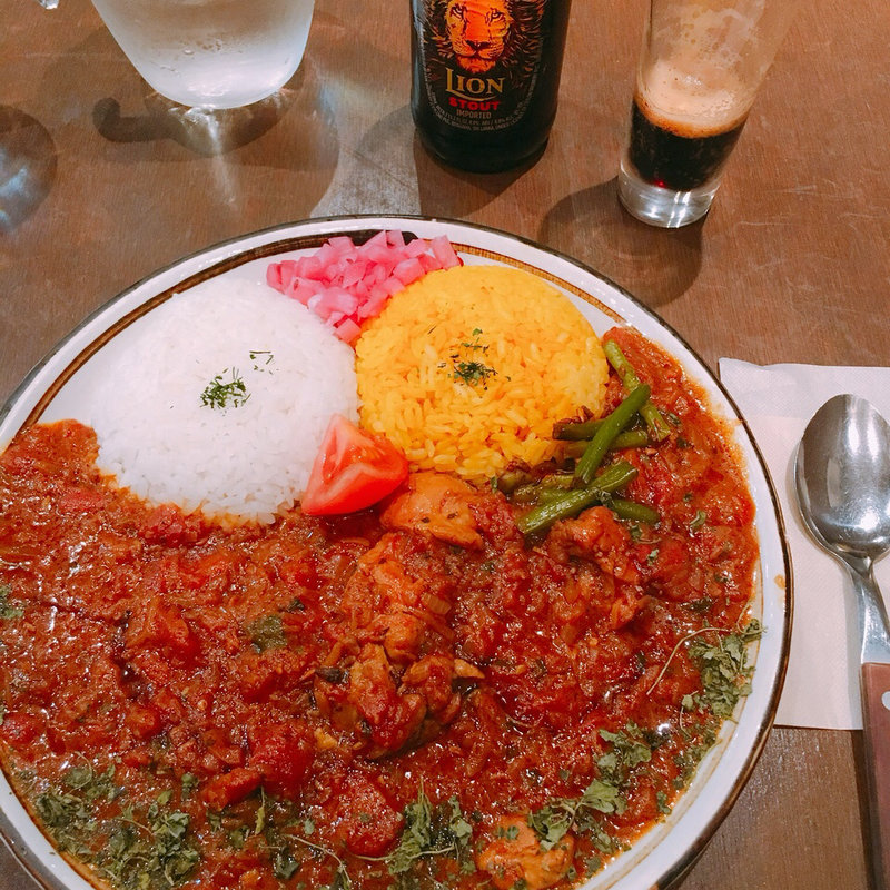 本日のチキンカレー(カオス スパイスダイナー )