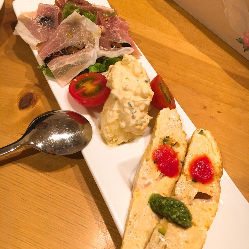 前菜3種盛り(スーリール・ダンジュ )