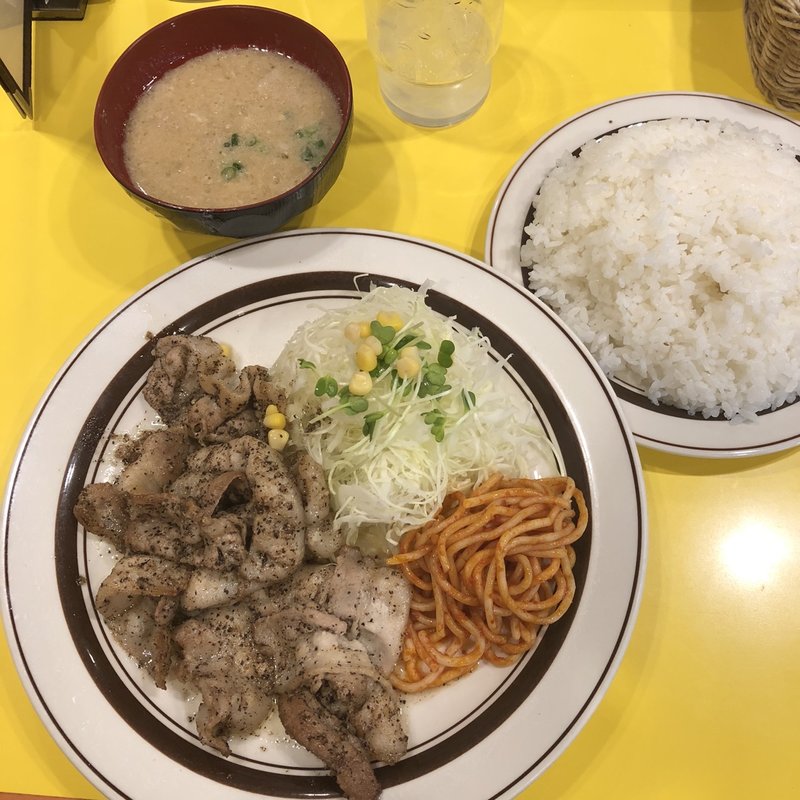 豚カラシ　大盛り(キッチンABC 池袋東口店 （キッチン エービーシー）)