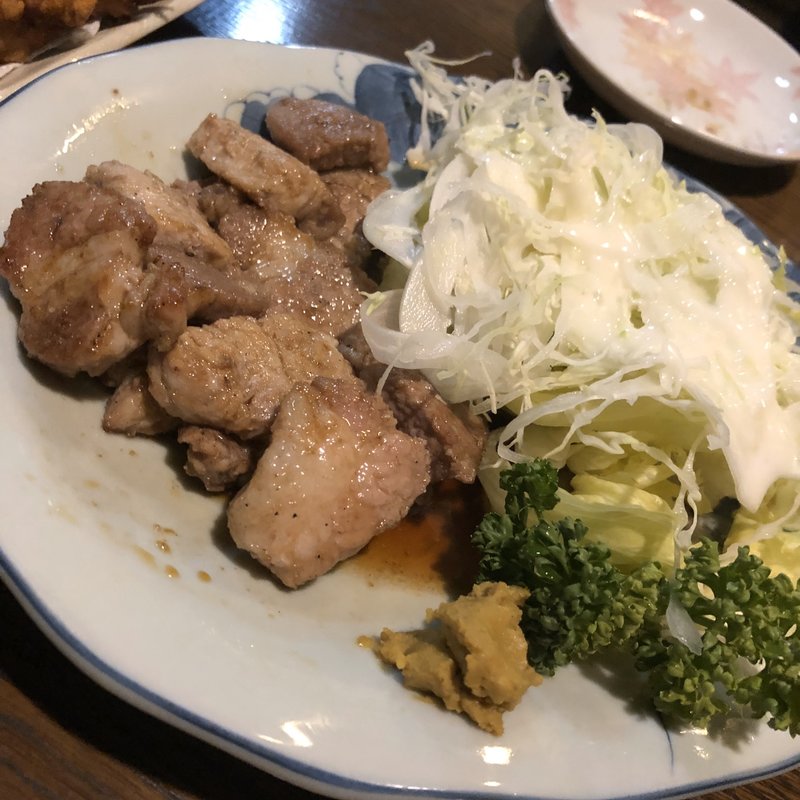 豚ロース焼(炉ばたかじか )