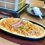 レトロスパゲティ・甘味セット(おかげ庵駒沢公園店)