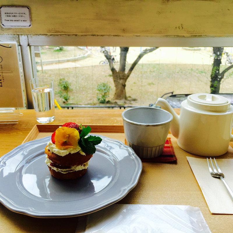 お花のケーキ(ソビノワ)