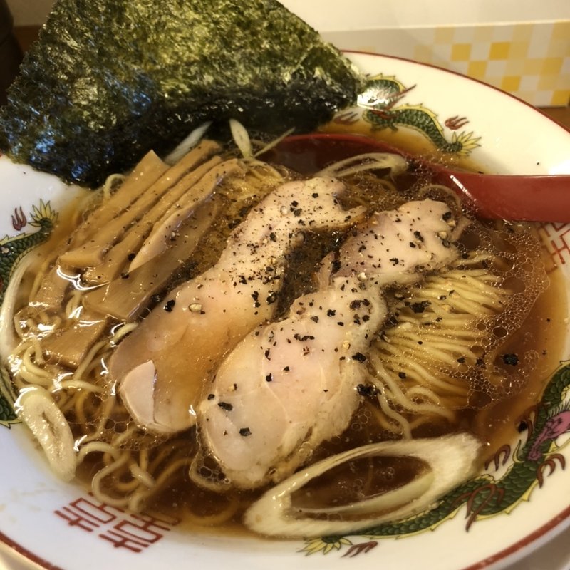 鶏中華そば(福間ラーメンろくでなし 宮若店)
