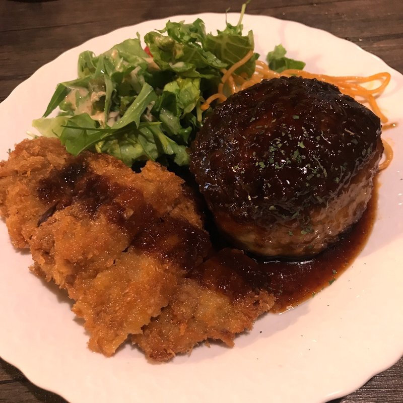 ハンバーグ&ヒレカツ(洋食屋ちと(CHITO))