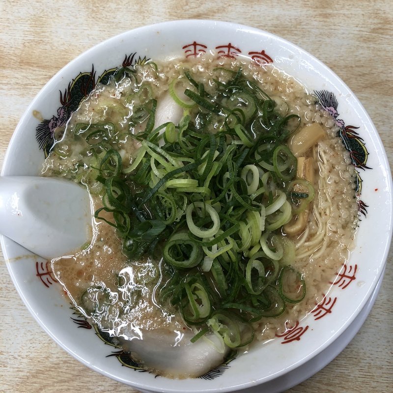 こってりラーメン(来来亭 玉串店)