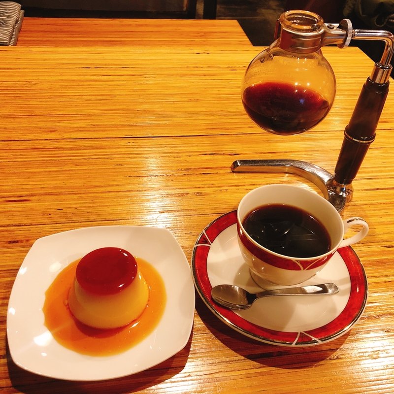 絆のプリン(絆珈琲店)