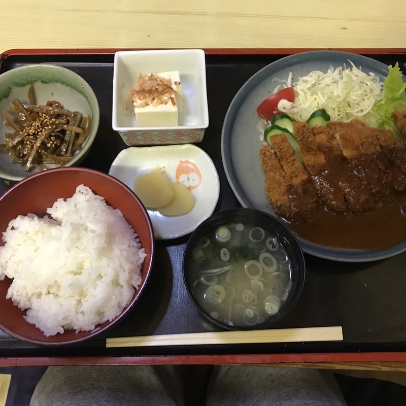 とんかつ定食(はせ川)